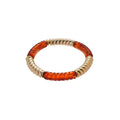 Twisted Rope Acrylic Gold Stretch Bracelets 4 Colors view 5