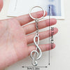 Silver Music Note