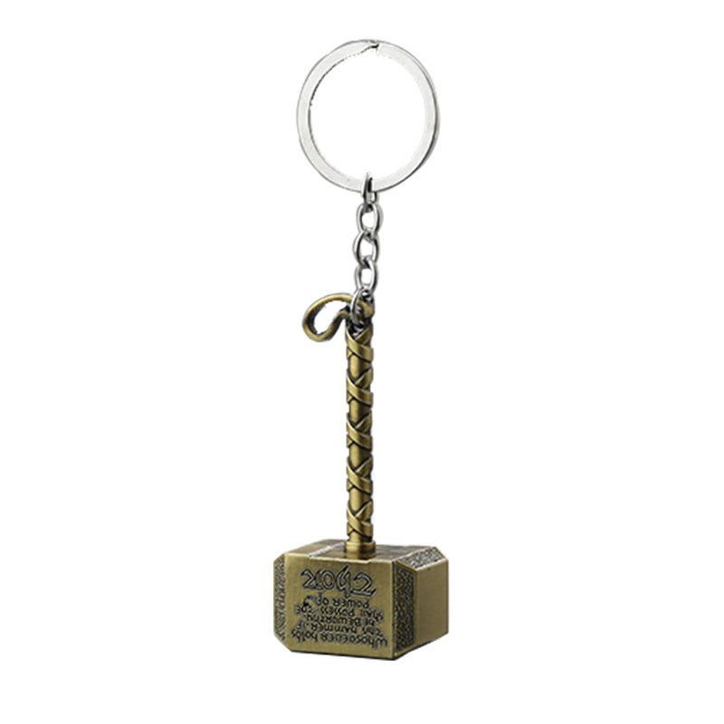 Hammer Hammer Alloy Keychain Creative Gift Pendant Accessory