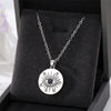 Silver Crystal Round
