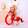 Red-Fortune-Loop Red-Galloping-Horse