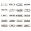 Metallic Letter Metal Charms with 23 Listed Options view 5
