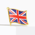 United Kingdom Flag Enamel Lapel Pin Brooch for Jackets Scarves and Lapels view 2