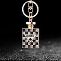 Crystal Plaid Perfume Bottle Keychains in Two Colors plus Assorted view 6