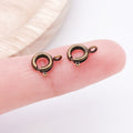 Metallic Spring Clasp Jewelry Findings with 14 Listed Options view 12