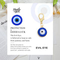 Rhinestone Evil Eye Charm with Protection Good Luck Card view 10