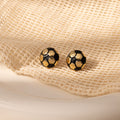 Nine Soccer Ball Hoop Hook Heart and Stud Earring Designs view 4