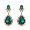 Aqua Teardrop Halo