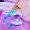 Light-Blue Daisy-Clamshell
