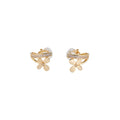Butterfly and Curved Crystal Ear Clips in Four Designs view 5