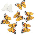 Printed Butterfly Charms in Ten Wing Patterns and Two Tones view 9
