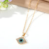Aqua Eye Necklace