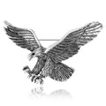 Spreading Eagle Brooch Antique Metal Bird Accent Pin view 2