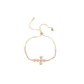 Butterfly Cross CZ Slider Bracelets Multicolor 3 Styles view 5