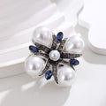 Cross Metal Brooch Pin for Jackets and Lapels Pictured Design view 4