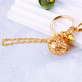 Filigree Palace Bell Keychain and Standalone Gold Tone Clasp Options view 6
