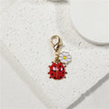 Gold Tone Daisy and Ladybug Lobster-Clasp Charms in Five Designs view 7