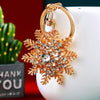 Gold-Crystal Snowflake