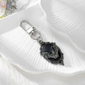Gothic Bat Portrait Medallion Lobster-Clasp Charms in Six Finishes view 5