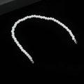 Faux Pearl Beaded Bracelet Silver-Tone Gold-Tone Clasp Three Sizes view 6