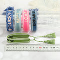 Woven Word Friendship Bracelets with Tassels in Thirteen Designs view 2