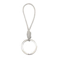 Braided Cord Loop Key Ring Five Color Split Keychain view 10