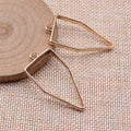 Open Tapered Shield Resin Frame Charms in 4 Finishes for Jewelry Making view 4