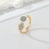 Gold Hamsa Ring