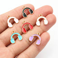 Headphone Enamel Alloy Charms in Seven Color Options view 2