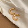 Gold C Hoop