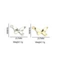 Crystal Butterfly Connector Charms in Seven Enamel Colors view 5