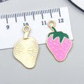 Red Strawberry and Cherry Metal Charms with 15 Listed Options view 11