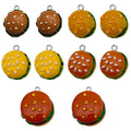 Red Cake Metal Charms with 4 Listed Options for DIY Jewelry Making view 5
