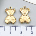 Gold-Tone Bear Metal Charms with 6 Listed Options for DIY Jewelry Making view 8