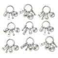 Fitness Charm Keychains in 17 Pictured Variations for Bags and Keys view 5
