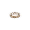Double Row Pearl Bracelets and Matching Pearl Band Rings view 5