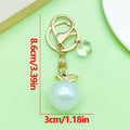 Apple Charm Keychains Featuring Pink Apple Across 52 Pictured Variations view 11