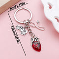 Stethoscope and Syringe Charm Keychains in 16 Pictured Variations for Bags and Keys view 6