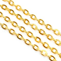 Flattened Oval Link Metal Chain in Two Sizes and Five Finishes view 10
