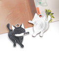 Black Black Cat Metal Charms with 5 Listed Options view 9