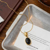 Gold Oval