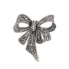Silver Ribbon Bow