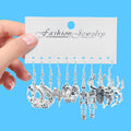 Skull, Moth, Skeleton, Spider, Butterfly And Pink Ribbon Dangle Earring Sets view 2