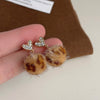 Heart Leopard Pom
