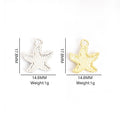Colorful Enamel Starfish Jewelry Components For DIY Earrings And Bracelets Charms view 2