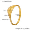 Gold Twist Edge