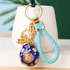 Sky-Blue-Braided Royal-Blue Round-Fortun