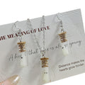 Mini Ghost Bottle Necklaces Earrings Sets Cork Vials 21 Options view 5
