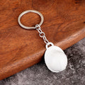 Mini Hard Hat Keychain in Six Colors with Metal Split Ring view 6