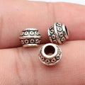 8.9x8.9x6.9mm 1.2g Multicolor Zinc Alloy Large Hole Spacer Beads for DIY Bracelet and Necklace Making